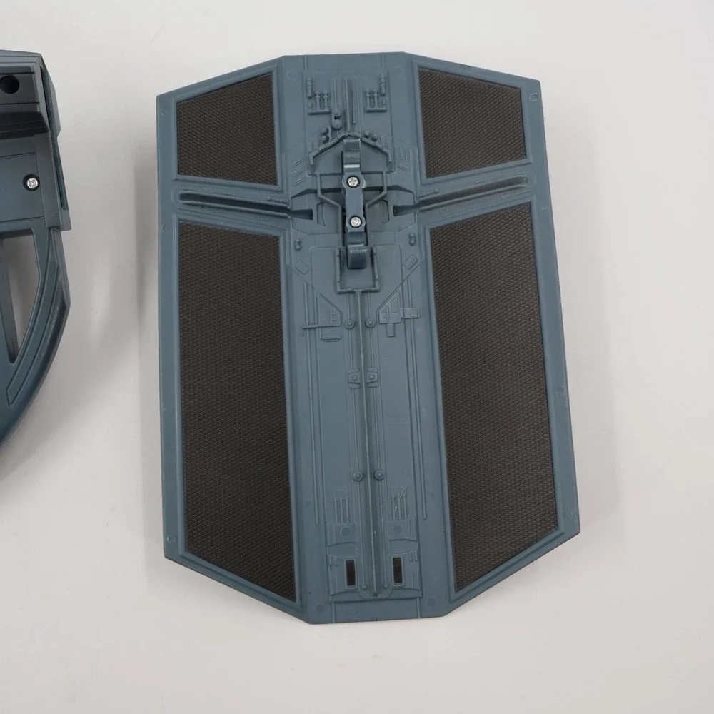 Hasbro Star Wars TIE Fighter Vehicle 2003 Incomplete Gray Imperial Starship Toy